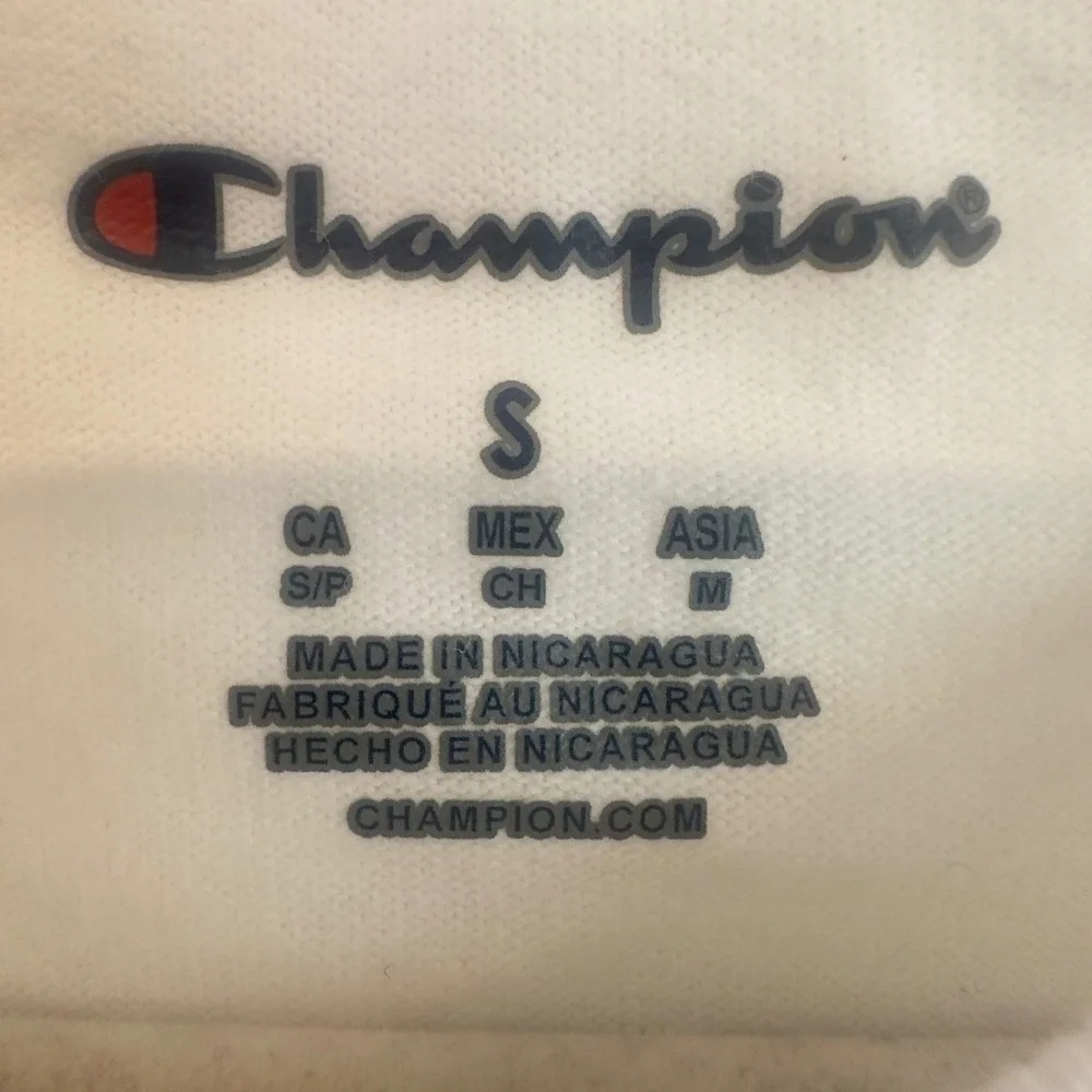 Champion Red River Rivalry Texas vs Oklahoma Golden Hat T-Shirt White Small NEW